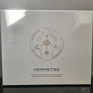 HERMETISE TISSUE RESTRUCTURING GOLD NECK & DECOLLETE MASKS-5 NECK+7 FACE+24 EYES